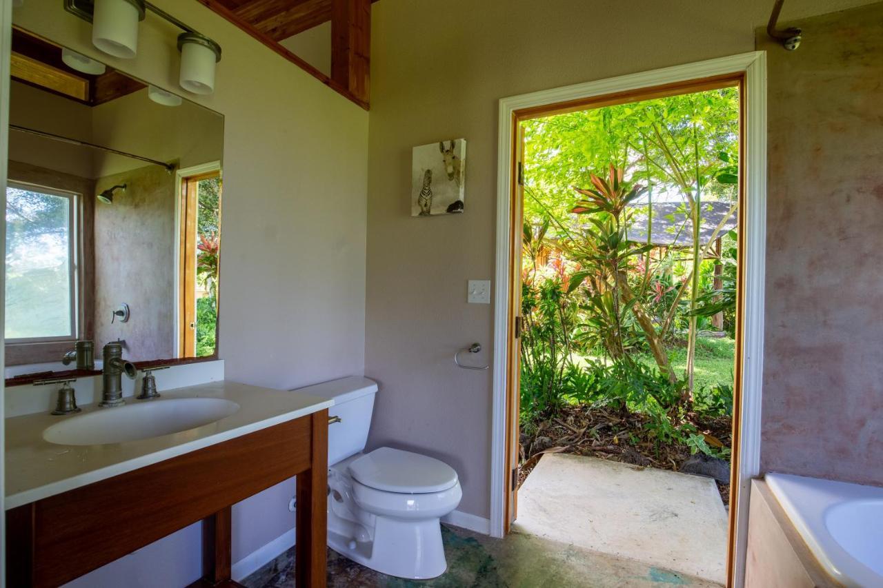 パホア Kalani Oceanside Retreatヴィラ エクステリア 写真