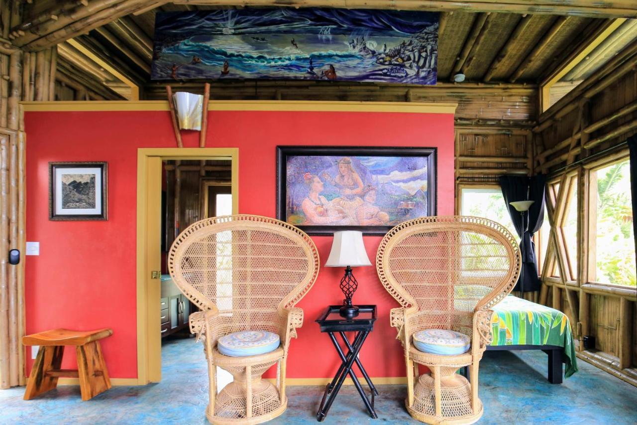 パホア Kalani Oceanside Retreatヴィラ エクステリア 写真