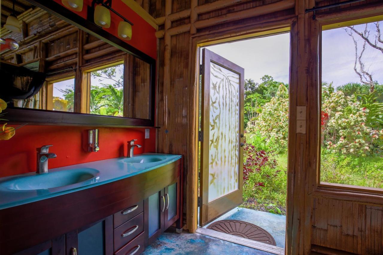 パホア Kalani Oceanside Retreatヴィラ エクステリア 写真