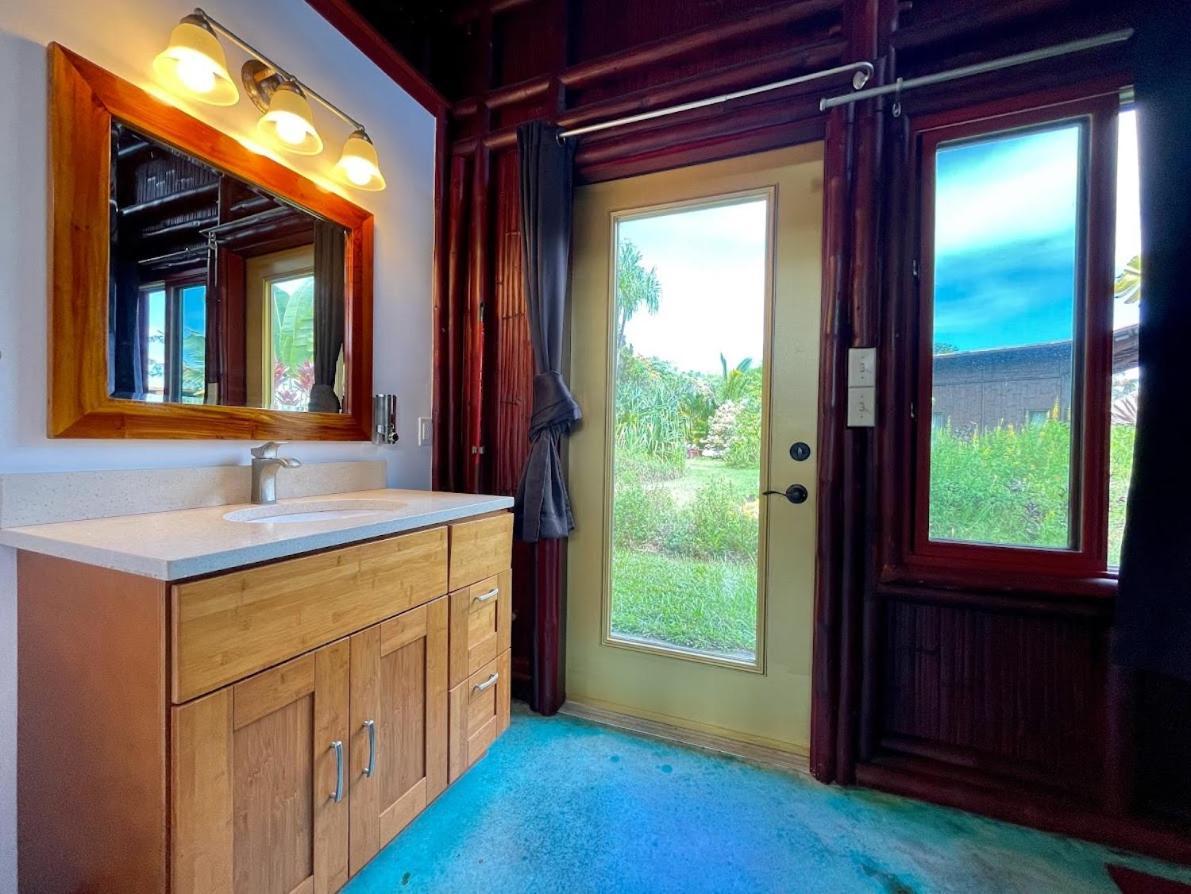 パホア Kalani Oceanside Retreatヴィラ エクステリア 写真