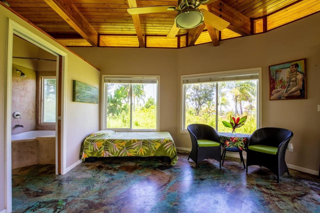 パホア Kalani Oceanside Retreatヴィラ エクステリア 写真