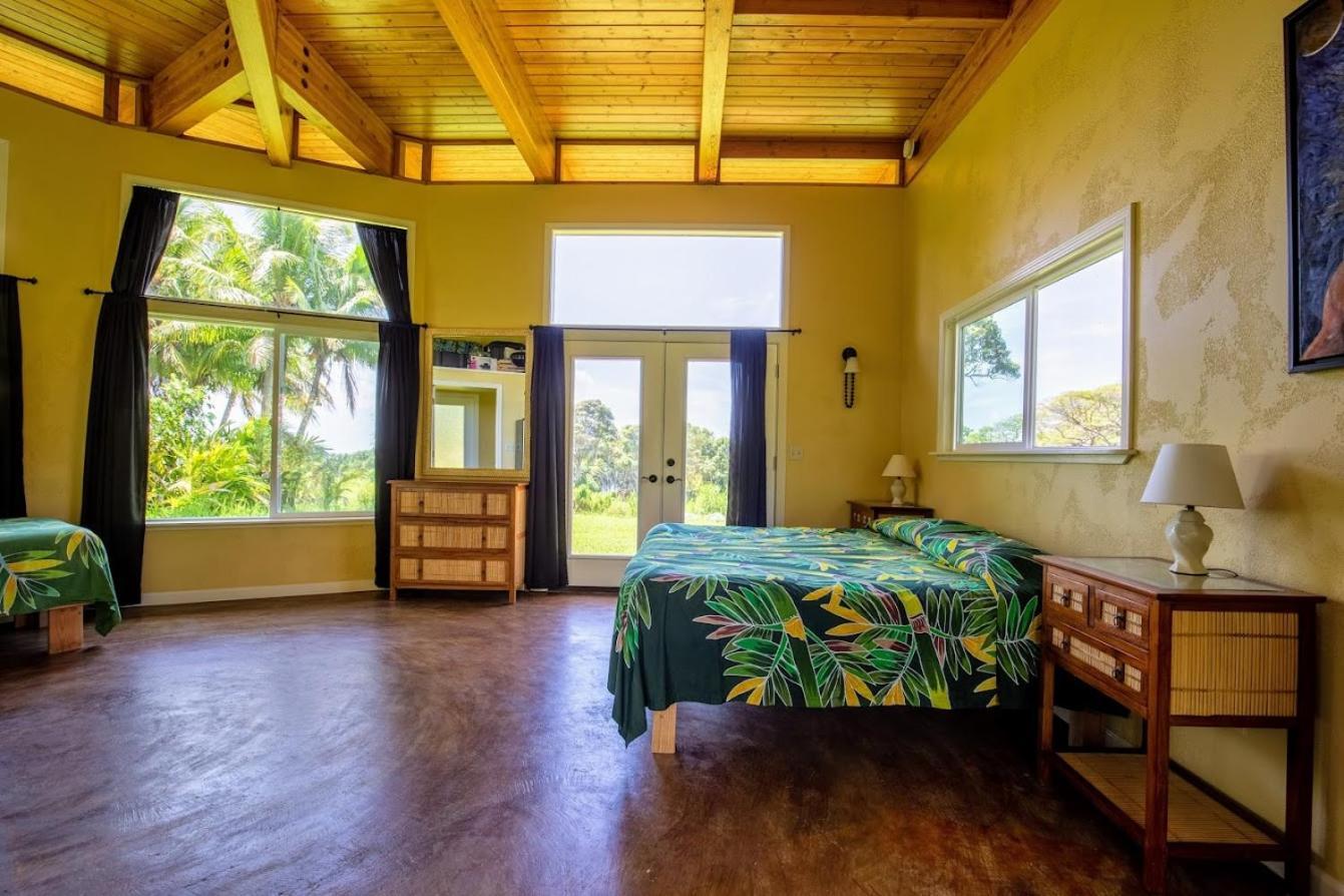 パホア Kalani Oceanside Retreatヴィラ エクステリア 写真